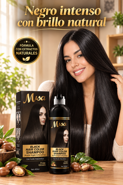 Shampoo Tinte Natural · Dile Adiós a las Canas