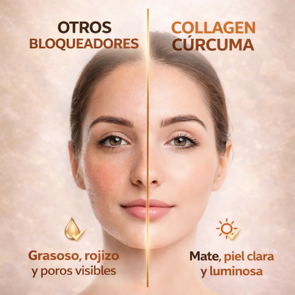 PROTECTOR SOLAR SPF +90 PREMIUM CON CÚRCUMA Y COLÁGENO Y VITAMINA C